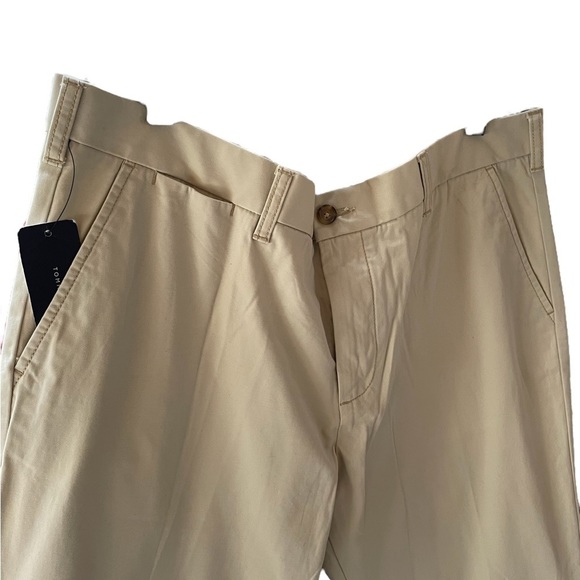 NWT Tommy Hilfiger tailored fit khaki slacks pants size 38x34 - Picture 2 of 7